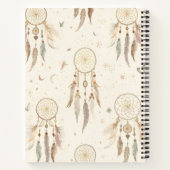 Journal Boho Attrape-Rêves | Plumes Éthérées (Dos)