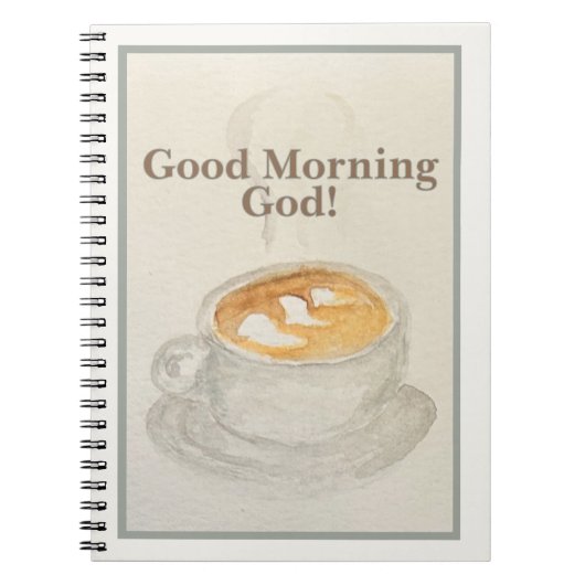 Journal : Bonjour Dieu — Offrande du matin (Devant)
