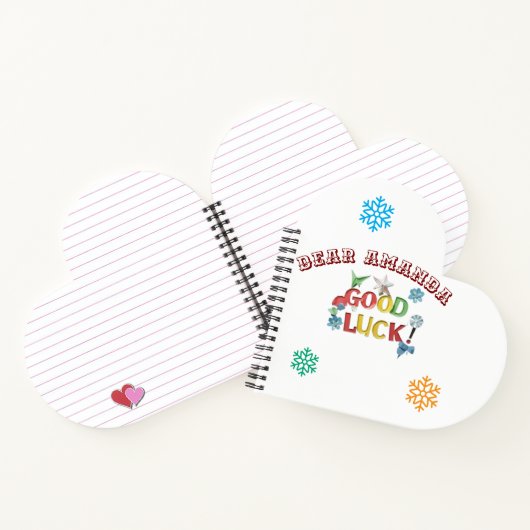 Journal Bonne Chance – Cahier de Notes Cadeau Pers (Intérieur)