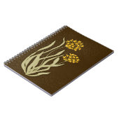 Journal botanique des ciboulettes en fleurs (Côté gauche)