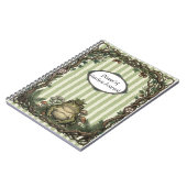 Journal botanique du Roi Grenouille vintage (Côté gauche)