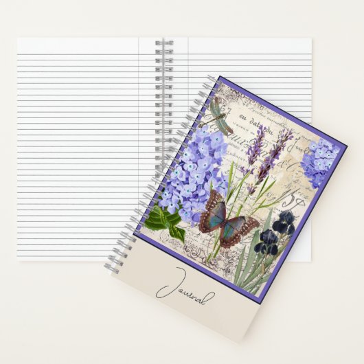 Journal botanique personnalisé (À l'intérieur)