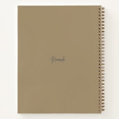 Journal brodé du phare de Sérénité Côtière (Dos)