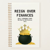 Journal budgétaire quotidien personnalisé des dépe (Devant)