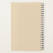 Journal Bullet Fille Rétro avec Fleurs dans les Ch (Verso)