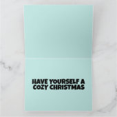 JOURNAL CABINE CHRISTMAS GREETING CARTE (Intérieur)