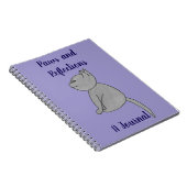 Journal Cahier de réflexions et de pattes (Côté Droit)