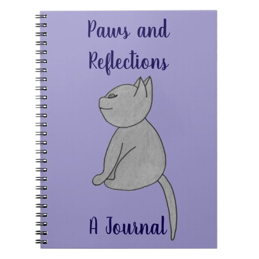 Journal Cahier de réflexions et de pattes (Devant)