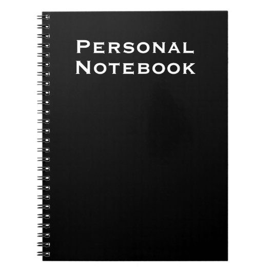 Journal cahier personnalisé (Devant)