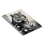 Journal Cahier Tigre Vintage (Côté Droit)