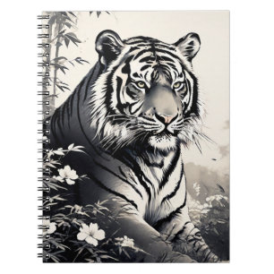 Journal Cahier Tigre Vintage