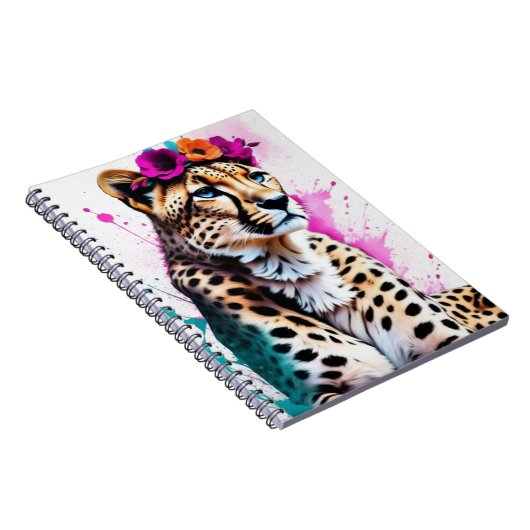 Journal Carnet Boho Cheetah (Côté Droit)