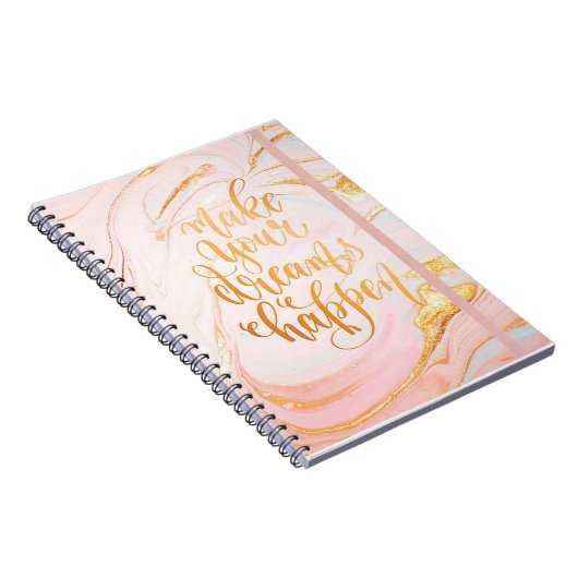 Journal - Carnet de couverture rigide de la grille (Côté Droit)