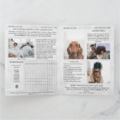 Journal Carte de Noël unique Quelle année (Intérieur)