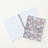 Journal Céleste à l'Aquarelle | Lunes et Étoiles P (Intérieur)