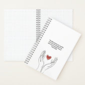 Journal chrétien Psaume 73:26 | Cahier de notes de (À l'intérieur)