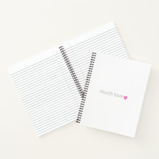 Journal Coeur rose (Intérieur)