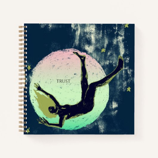 Journal Confiance- "Lune Tombant sur Terre" (Devant)