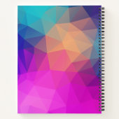 Journal créatif géométrique audacieux & monogramme (Dos)