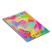 Journal Créatif Mandala Pensée Dessin Coloré (Côté Droit)