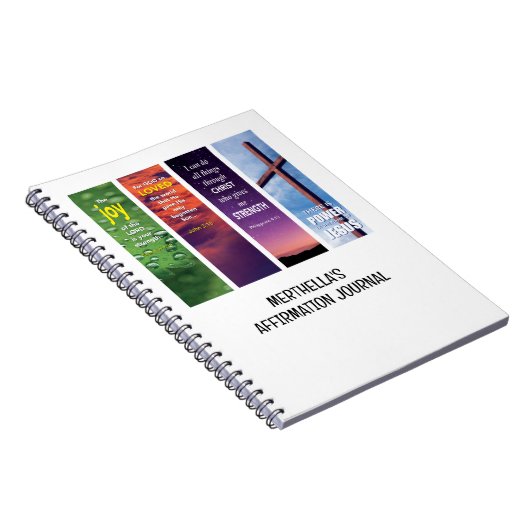 Journal d'AFFIRMATION de la BIBLE chrétienne perso (Côté Droit)