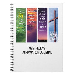 Journal d'AFFIRMATION de la BIBLE chrétienne perso