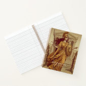 Journal d'affirmation personnalisé Athéna (Intérieur)