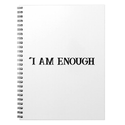 Journal d'affirmation pour enfants Je suis assez (Devant)