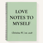 Journal d'Amour de Soi pour Femmes, Journal d'Affi (Devant)