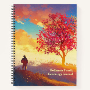 Journal d'ancêtre généalogique de famille personna