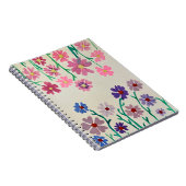 Journal d'aquarelle florale colorée (Côté Droit)