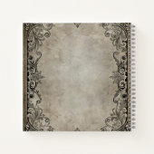 Journal Dark Academia Corbeau Gothique (Dos)