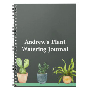 Journal d'arrosage plante