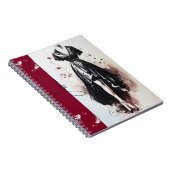Journal d'art à silhouette victorienne sulfureuse (Côté Droit)
