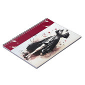 Journal d'art à silhouette victorienne sulfureuse (Côté gauche)