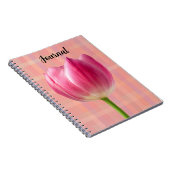Journal d'art de la Tulipe rose du printemps (Côté Droit)