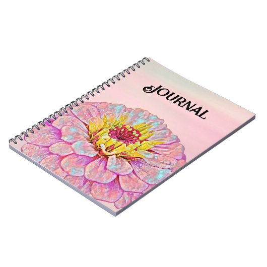 Journal d'art rose (Côté gauche)