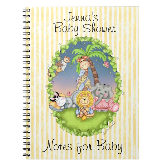 Journal de baby shower de BaZooples (Devant)