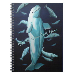Journal de baleine personnalisé par carnet de