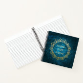 Journal de balles personnalisées Gold Mandala (Intérieur)
