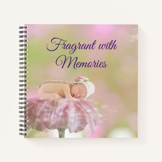 Journal de bébé parfumé de souvenirs (Devant)