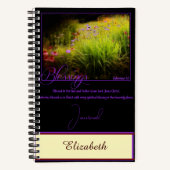 Journal de bénédictions personnalisées (Recto)