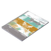 Journal de boho à l'aspect tissu quadri (Côté gauche)