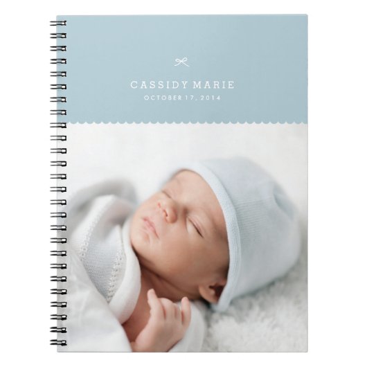 Journal de Bow & Scallops - Bleu (Devant)