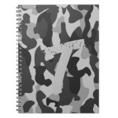 Journal de Camping | AJOUTER INITIAL Camouflage En (Devant)