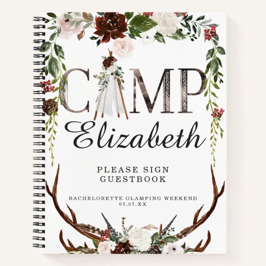 Journal de camping | Fin de semaine du flamping de (Devant)