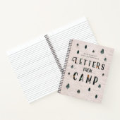 Journal de camping | Lettres Du Camp Journal (Intérieur)