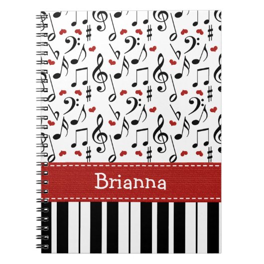 Journal de carnet de notes à spirale de note de (Devant)