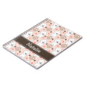 Journal de carnet de notes à spirale de Westies (Côté gauche)