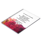 Journal de carnet de poème d'amitié (Côté gauche)